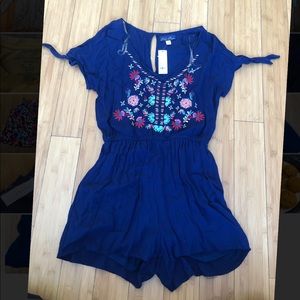 Royal Blue Romper